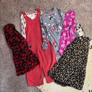 Girls mixture winter outfits/dresses